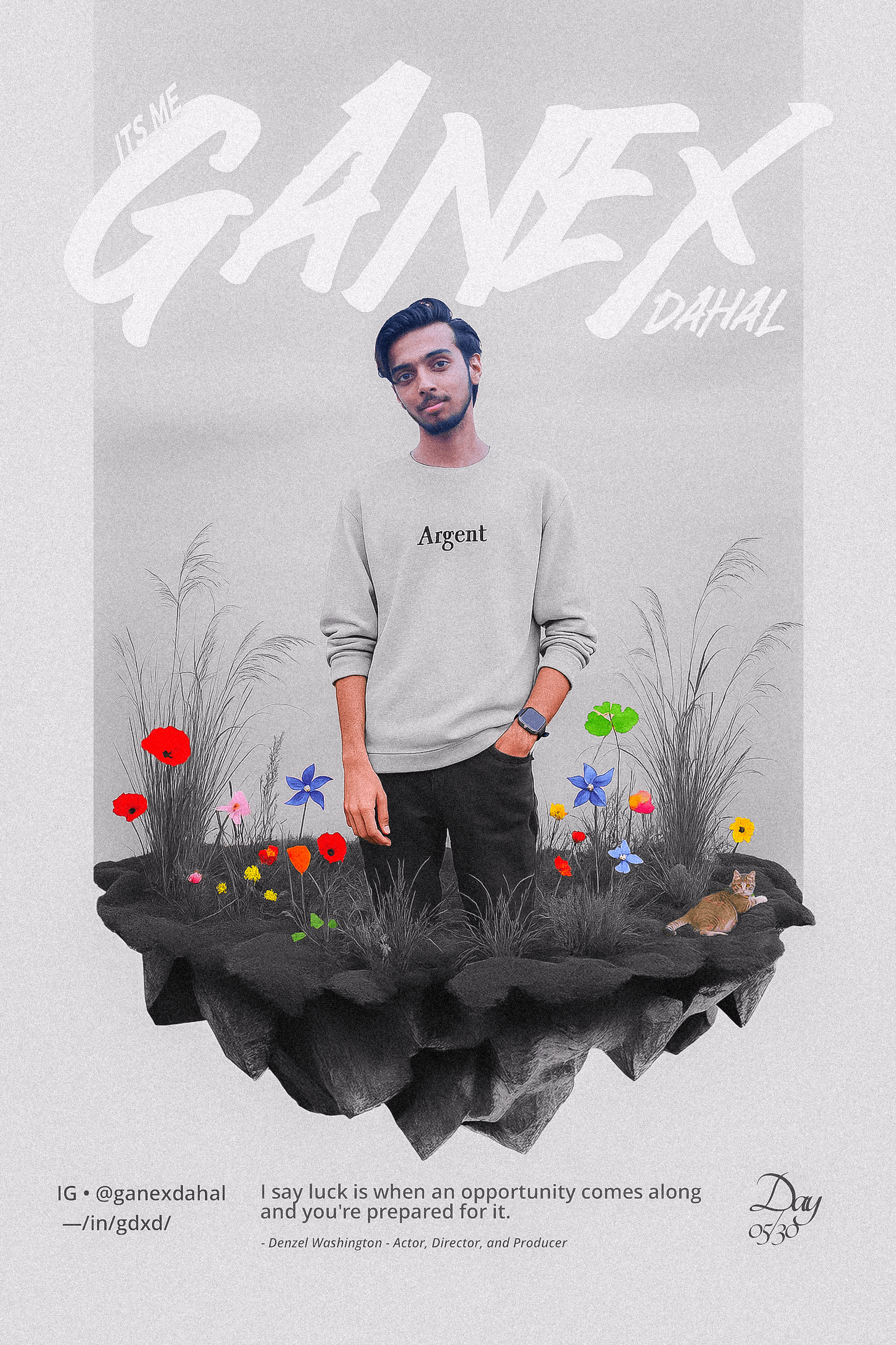 Promotional poster design 3 from original collection