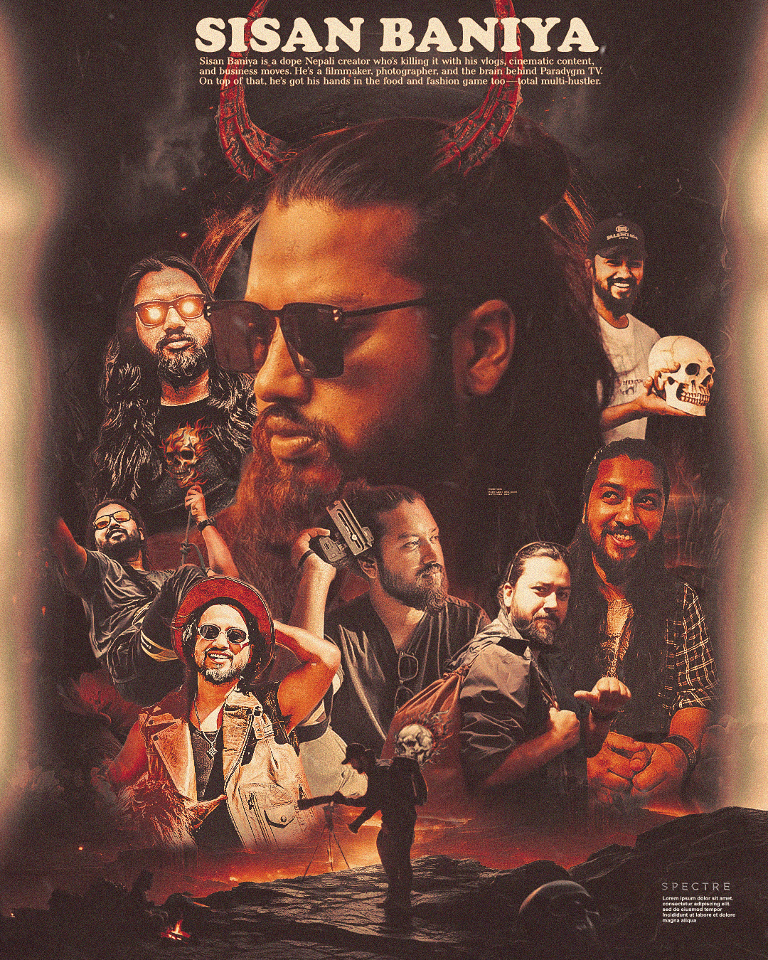 Promotional poster design 9 from original collection